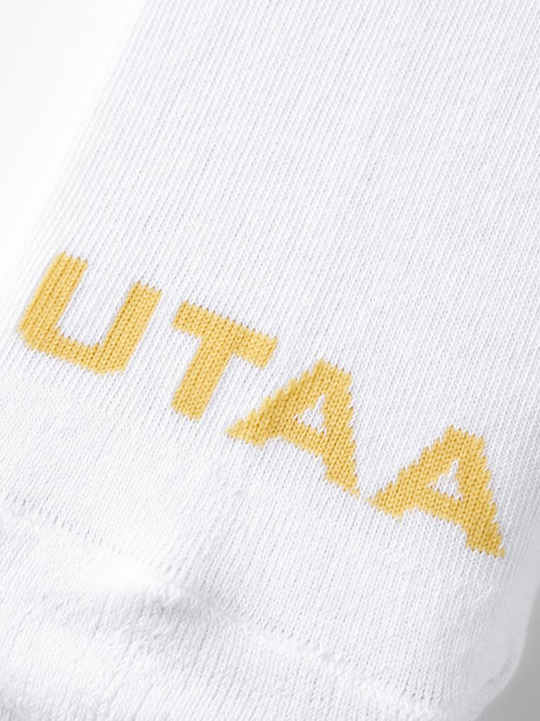 UTAA Crown Panther Basic Knee Socks : Women's White