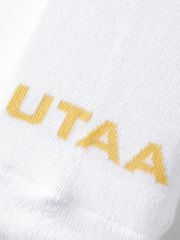 UTAA Crown Panther Basic Knee Socks : Women's White