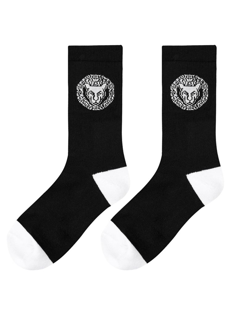 UTAA Scudo Ring Panther Mono Socks : Women's Black