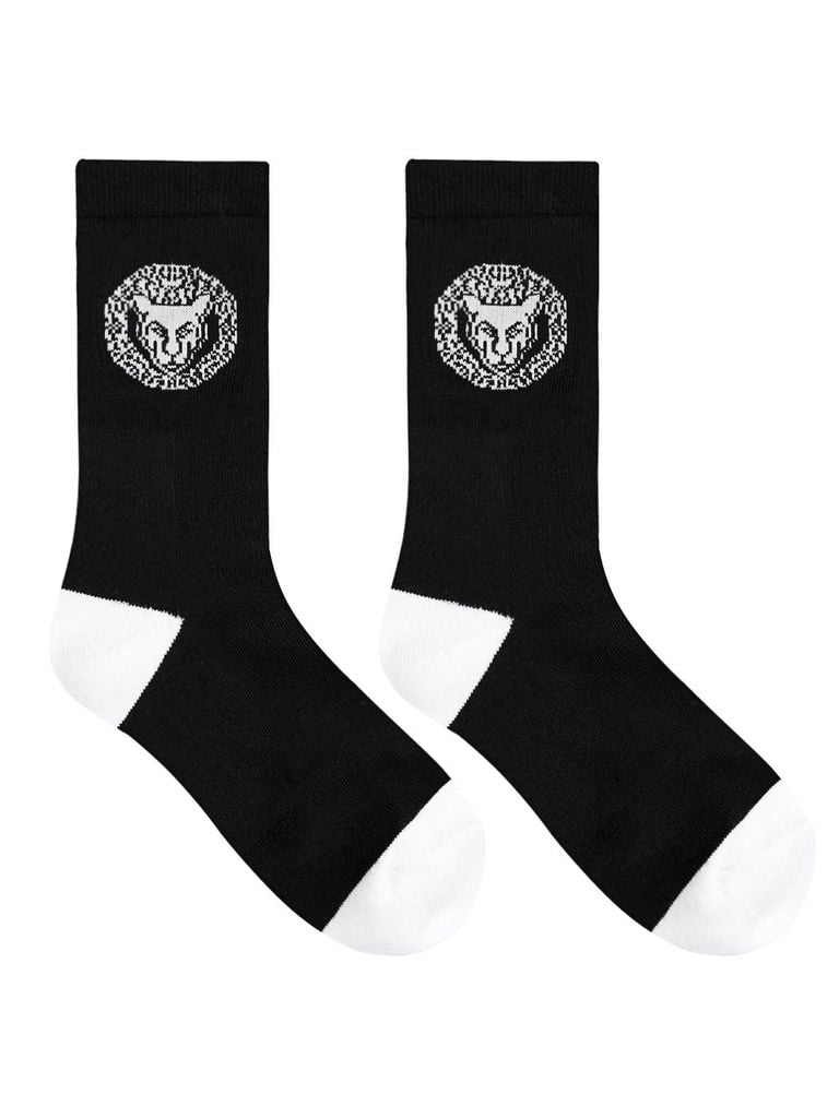 UTAA Scudo Ring Panther Mono Socks : Women's Black