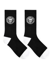UTAA Scudo Ring Panther Mono Socks : Women's Black