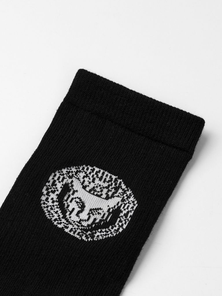 UTAA Scudo Ring Panther Mono Socks : Women's Black