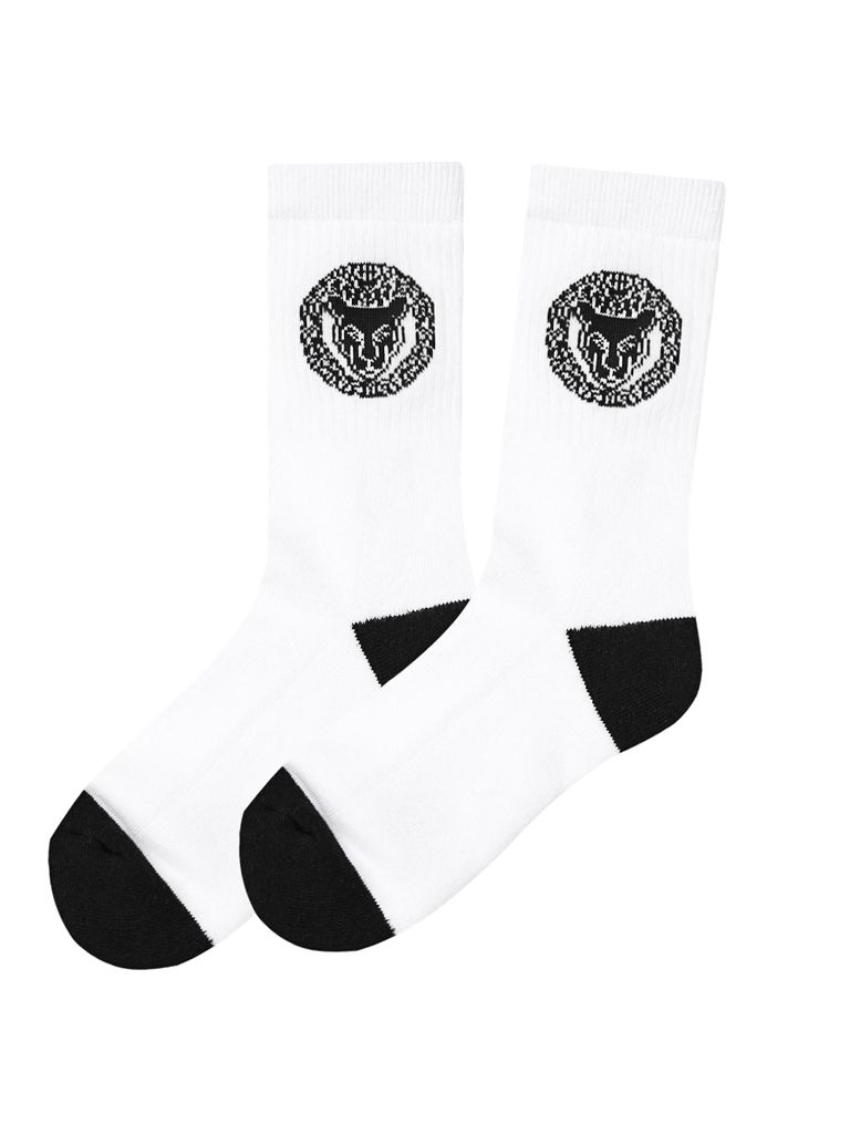 UTAA Scudo Ring Panther Mono Socks : Women's White