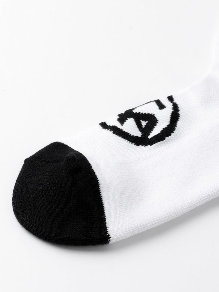 UTAA Head Logo Loop Basic Socks : Women's Black