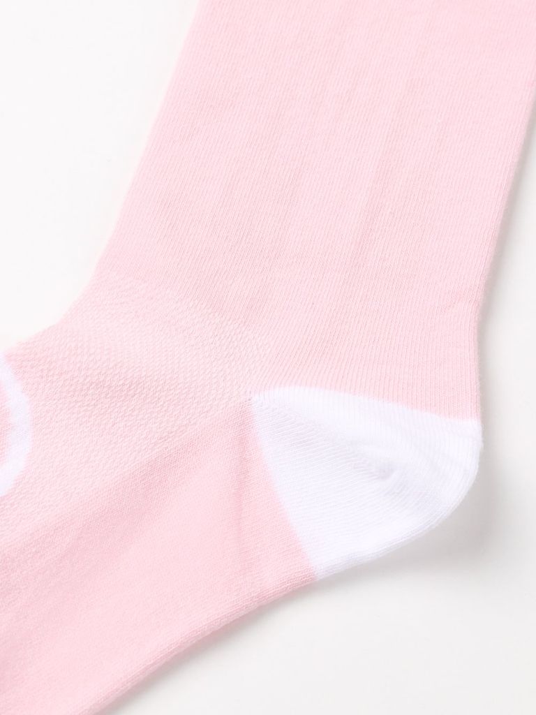 UTAA Head Logo Loop Stretch Knee Socks : Women's Light Pink