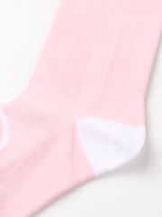 UTAA Head Logo Loop Stretch Knee Socks : Women's Light Pink