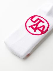 UTAA Logo Loop Stretch Knee Socks : Women's White