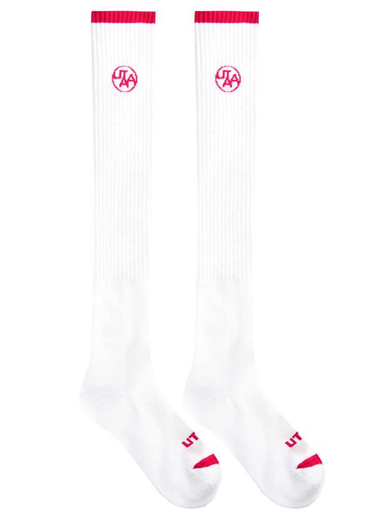 UTAA Contour Over Knee Socks : Women's White