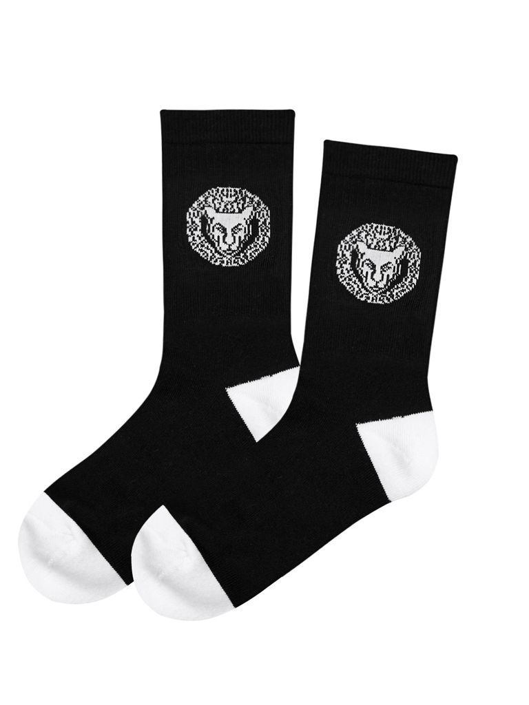UTAA Scudo Ring Panther Mono Socks : Men's Black