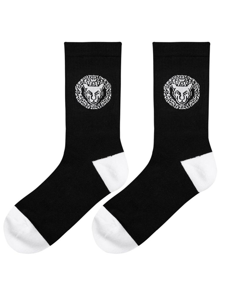 UTAA Scudo Ring Panther Mono Socks : Men's Black