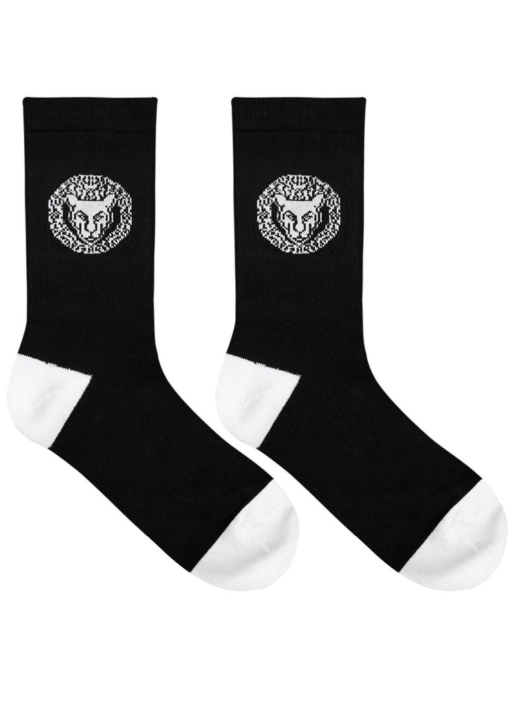 UTAA Scudo Ring Panther Mono Socks : Men's Black
