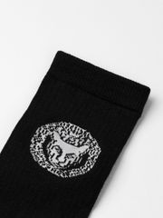 UTAA Scudo Ring Panther Mono Socks : Men's Black