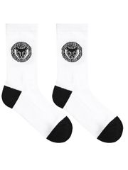 UTAA Scudo Ring Panther Mono Socks : Men's White