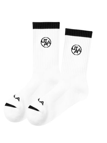 UTAA Contour Basic Socks : Men's White