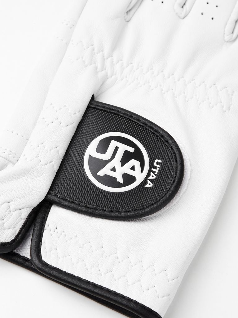 UTAA Mark Classic Golf Glove : Men's White
