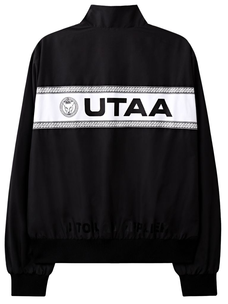UTAA Mesh Windbreaker Jumper : Men's Black