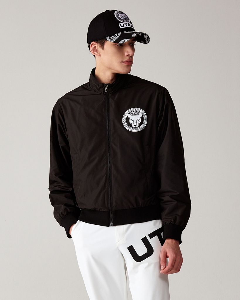 UTAA Mesh Windbreaker Jumper : Men's Black