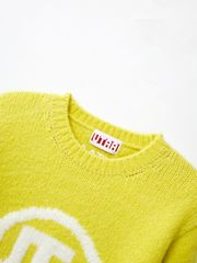 UTAA Neon Color Pop Knit Pullover : Women's Yellow