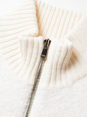 UTAA Stitch Logo Knit Vest : Women's White