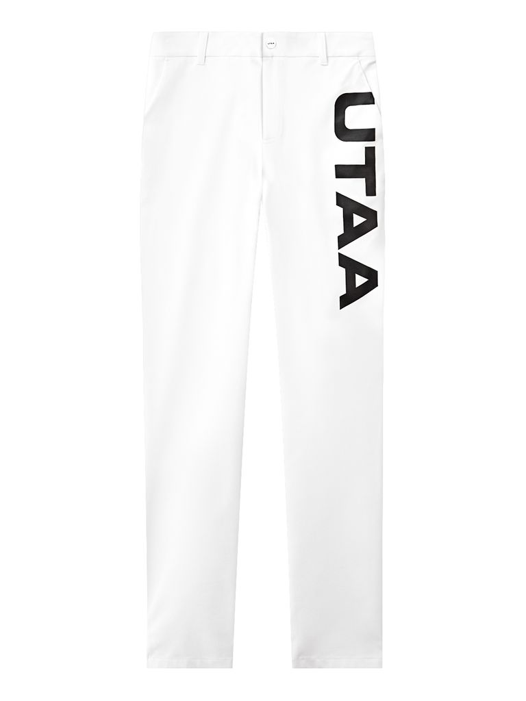 UTAA Slide Bulk Logo Pants : Men's White