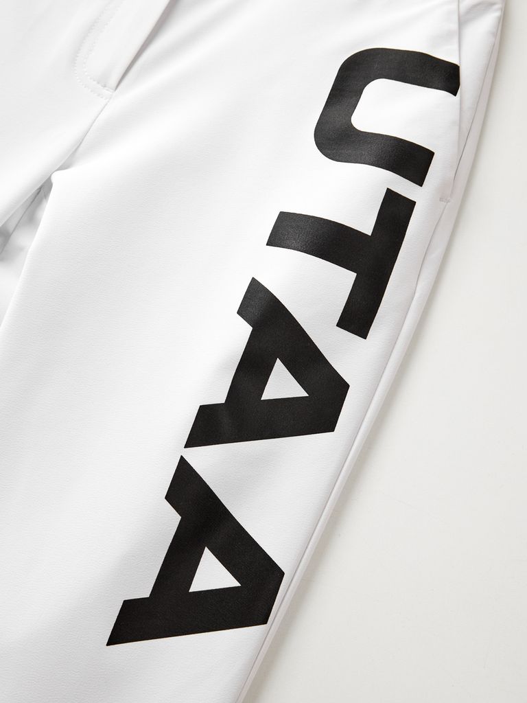 UTAA Slide Bulk Logo Pants : Men's White