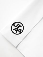 UTAA Slide Bulk Logo Flare Skirt : White