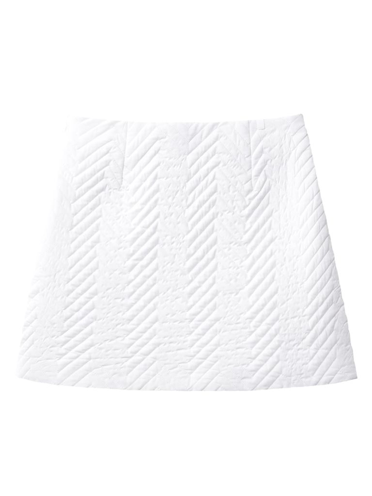 UTAA Golden Scales Quilting Padding Skirt : White