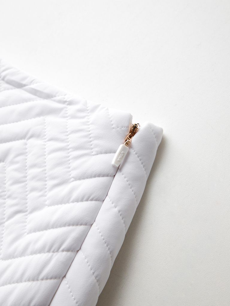 UTAA Golden Scales Quilting Padding Skirt : White