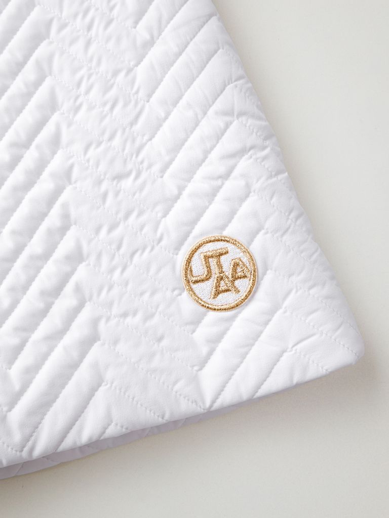 UTAA Golden Scales Quilting Padding Skirt : White