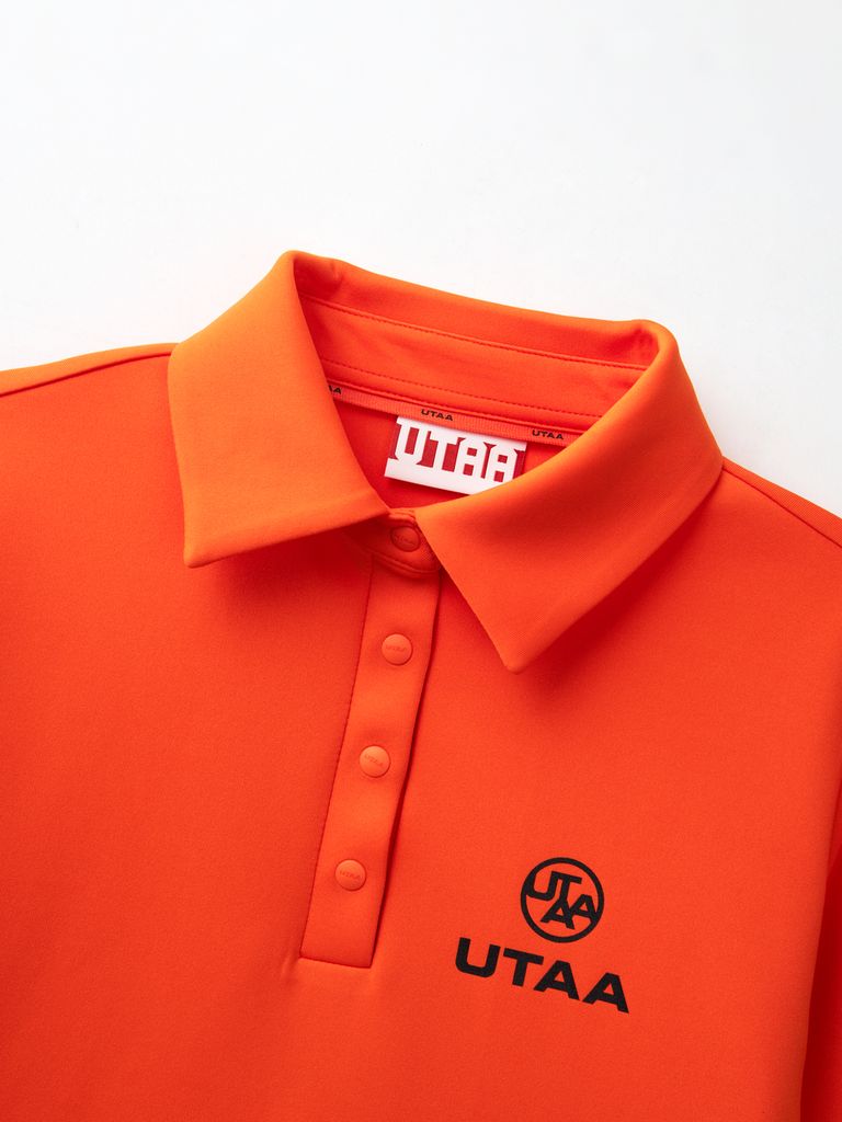 UTAA Neon Color Bounce PK Sleeve : Women's Orange