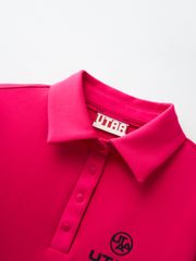 UTAA Neon Color Bounce PK Sleeve : Women's Pink