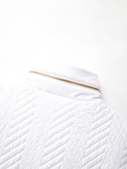 UTAA Golden Scales Quilting Padding Vest : Women's White