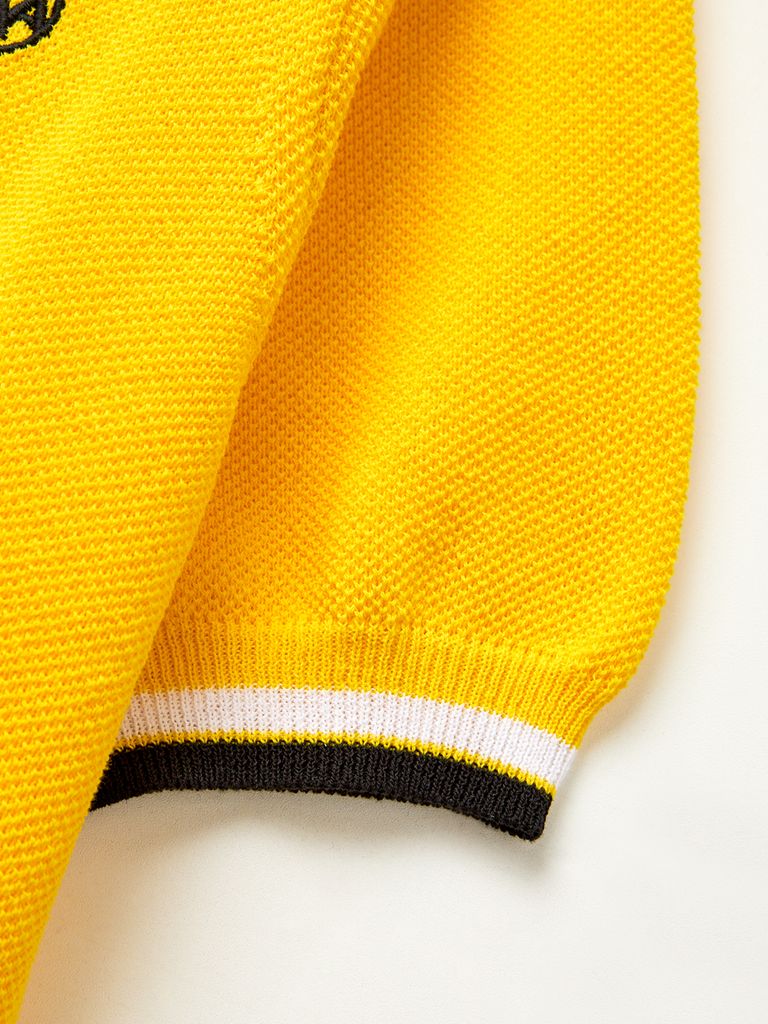 UTAA Amber Double Stripe PK Knit : Women's Yellow