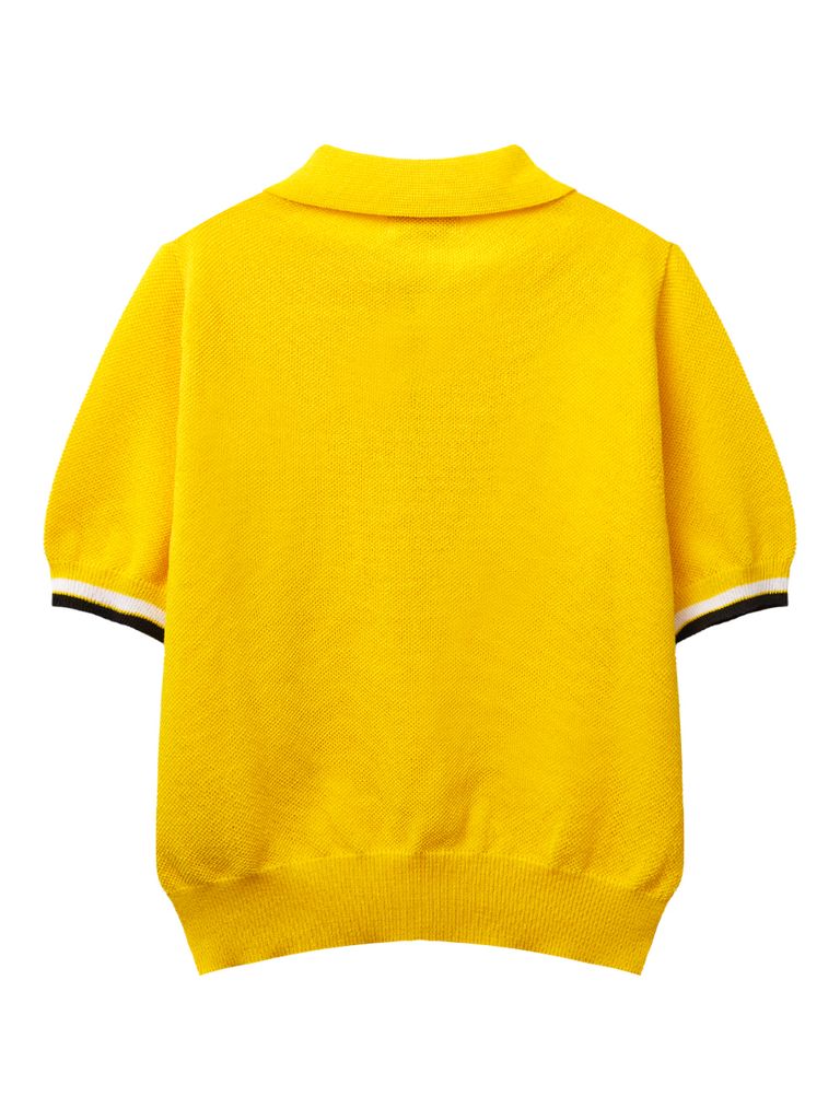 UTAA Amber Double Stripe PK Knit : Women's Yellow
