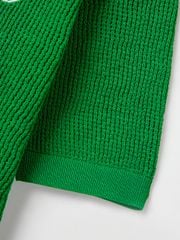UTAA Dentelle Collar Scasi Knit : Women's Green