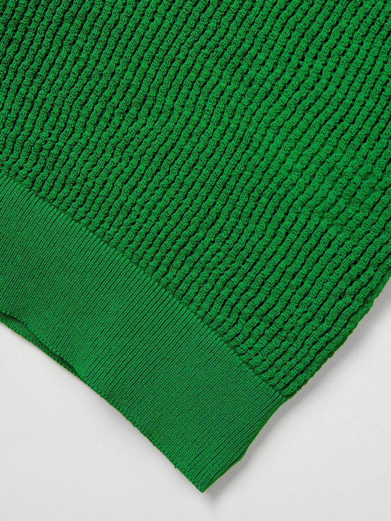 UTAA Dentelle Collar Scasi Knit : Women's Green