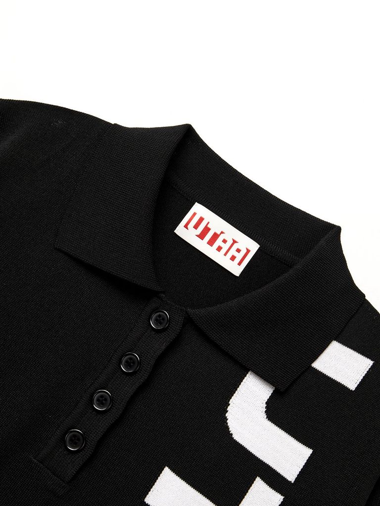 UTAA Arcade Bold Logo PK Knit : Women's Black