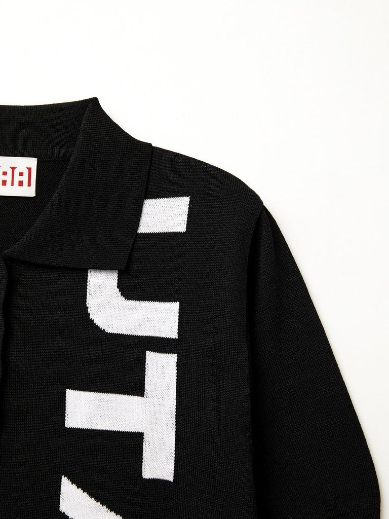 UTAA Arcade Bold Logo PK Knit : Women's Black