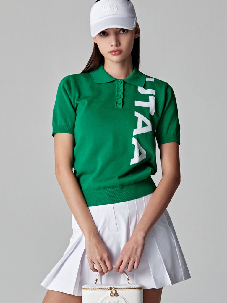UTAA Arcade Bold Logo PK Knit : Women's Green