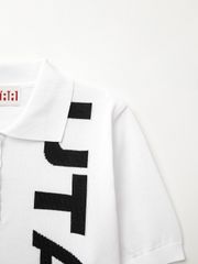 UTAA Arcade Bold Logo PK Knit : Women's White