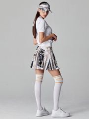 UTAA Arcade Bold Logo PK Knit : Women's White