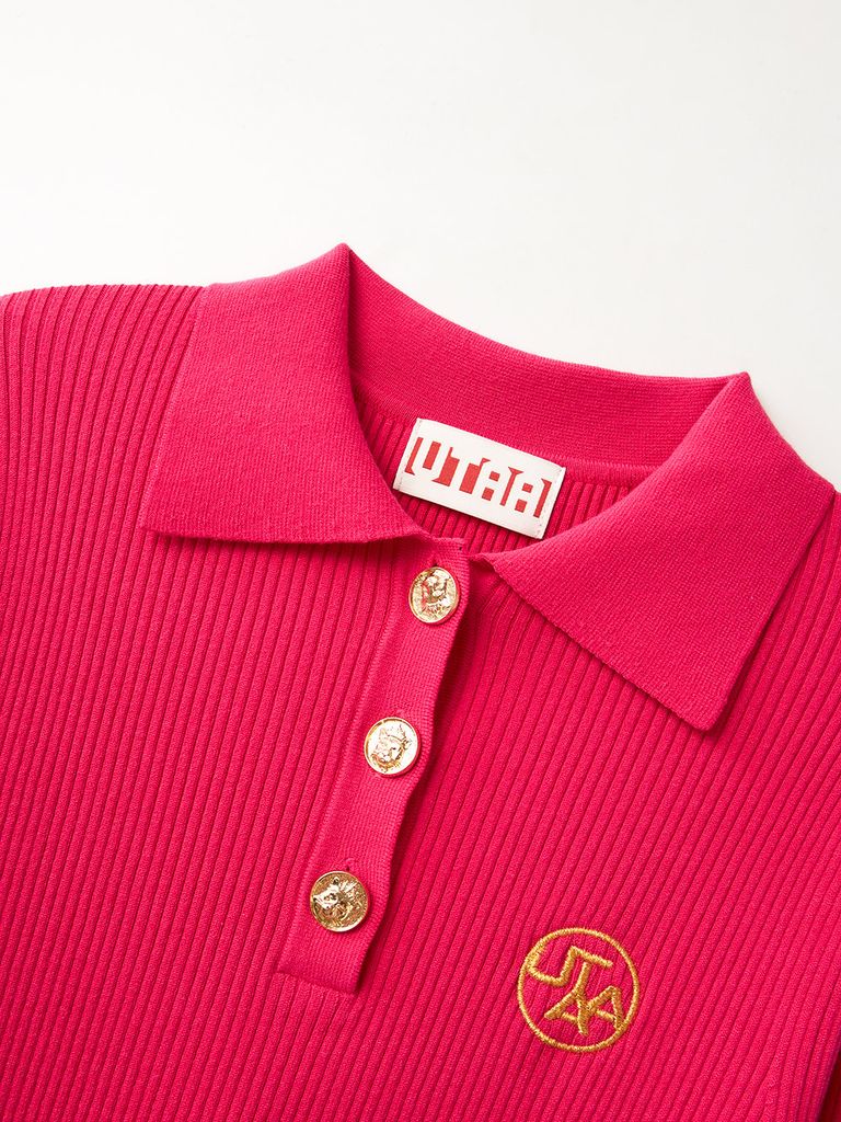 UTAA Gold Symbol PK Sleeve : Women's Pink