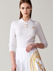 UTAA Gold Symbol PK Sleeve : Women's White