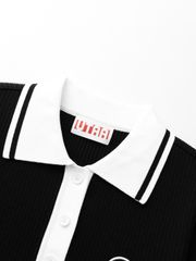 UTAA Dime Symbol Classic PK Knit : Women's Black