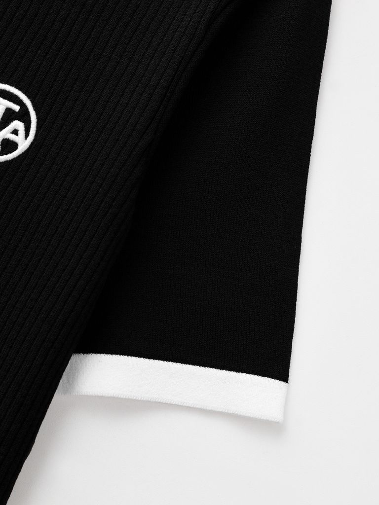 UTAA Dime Symbol Classic PK Knit : Women's Black