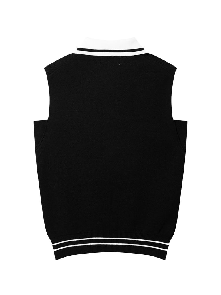 UTAA Dime Symbol PK Knit Sleeveless : Women's Black