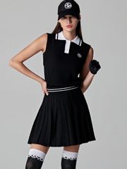 UTAA Dime Symbol PK Knit Sleeveless : Women's Black