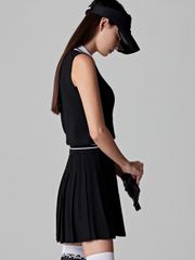 UTAA Dime Symbol PK Knit Sleeveless : Women's Black