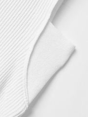 UTAA Dime Symbol PK Knit Sleeveless : Women's White