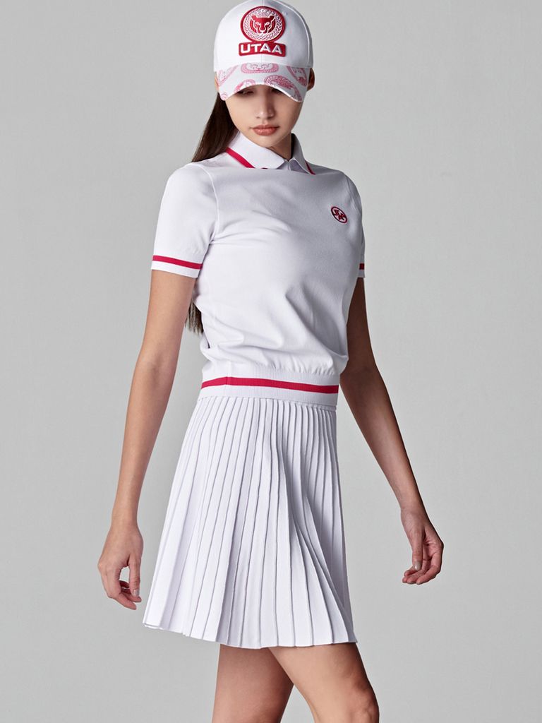 UTAA Notion Openneck Knit : Women's White